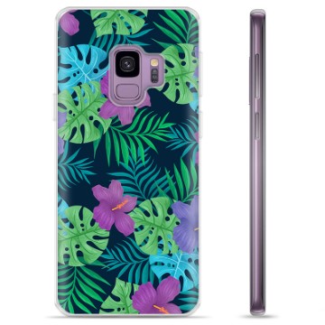 Samsung Galaxy S9 TPU Cover - Tropiske Blomster