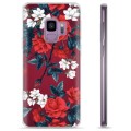 Samsung Galaxy S9 TPU Cover - Vintage Blomster