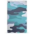 Samsung Galaxy Tab A 10.1 (2019) TPU Cover - Blå Camouflage