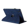 Samsung Galaxy Tab A11/A9 360 roterende smart cover med kortpladser - mørkeblå