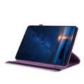Samsung Galaxy Tab A11/A9 360 roterende smart cover med kortpladser - Lilla