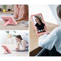 Samsung Galaxy Tab A11 Robotstil Hybrid-etui med kickstand - Pink