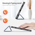 Samsung Galaxy Tab A11 Dux Ducis Domo Tri-Fold Smart Folio Cover - Blå