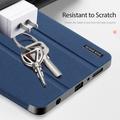 Samsung Galaxy Tab A11 Dux Ducis Domo Tri-Fold Smart Folio Cover - Blå