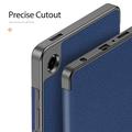 Samsung Galaxy Tab A11 Dux Ducis Domo Tri-Fold Smart Folio Cover - Blå