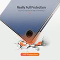 Samsung Galaxy Tab A11 Dux Ducis Domo Tri-Fold Smart Folio Cover - Blå