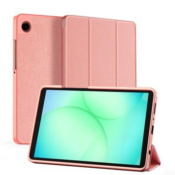 Samsung Galaxy Tab A11 Dux Ducis Domo Tri-Fold Smart Folio Cover - Pink