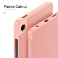 Samsung Galaxy Tab A11 Dux Ducis Domo Tri-Fold Smart Folio Cover - Pink