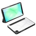 Samsung Galaxy Tab A11 Dux Ducis Toby Tri-Fold Smart Folio Cover - Sort