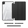 Samsung Galaxy Tab A11 Dux Ducis Toby Tri-Fold Smart Folio Cover - Sort
