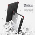 Samsung Galaxy Tab A11 Dux Ducis Toby Tri-Fold Smart Folio Cover - Sort