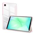 Samsung Galaxy Tab A11 Dux Ducis Toby Tri-Fold Smart Folio Cover - Lysepink