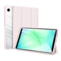 Samsung Galaxy Tab A11 Dux Ducis Toby Tri-Fold Smart Folio Cover - Lysepink