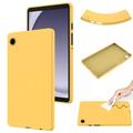 Samsung Galaxy Tab A11 Flydende silikone cover - gul