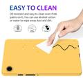 Samsung Galaxy Tab A11 Flydende silikone cover - gul