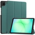 Samsung Galaxy Tab A11 Tri-Fold Series Smart Folio-etui - Sortgrøn