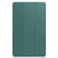 Samsung Galaxy Tab A11 Tri-Fold Series Smart Folio-etui - Sortgrøn
