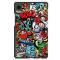 Samsung Galaxy Tab A11 Tri-Fold Series Smart Folio-etui - Graffiti