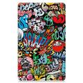 Samsung Galaxy Tab A11 Tri-Fold Series Smart Folio-etui - Graffiti