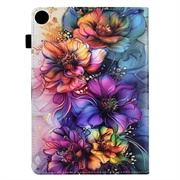 Samsung Galaxy Tab A11+/A9+ Smart Folio Taske - Blomsterblomst