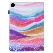 Samsung Galaxy Tab A11+/A9+ Smart Folio Taske - Regnbuesand