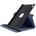Samsung Galaxy Tab A11+ 360 Roterende Folio Cover - Mørkeblå