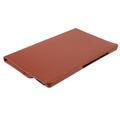 Samsung Galaxy Tab A11+ 360 Roterende Folio Cover - Brun
