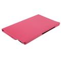 Samsung Galaxy Tab A11+ 360 Roterende Folio Cover - Hot Pink