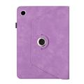 Samsung Galaxy Tab A11+/A9+ 360 roterende smart cover med kortpladser - Lilla