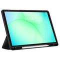 Samsung Galaxy Tab A11+/A9+ Tech-Protect SmartCase Pen Hybrid Tri-Fold Folio Etui - Sort