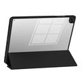 Samsung Galaxy Tab A11+/A9+ Tech-Protect SmartCase Pen Hybrid Tri-Fold Folio Etui - Sort