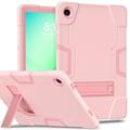 Samsung Galaxy Tab A11+ Robotstil Hybrid-etui med kickstand - Pink