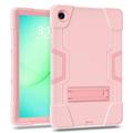 Samsung Galaxy Tab A11+ Robotstil Hybrid-etui med kickstand - Pink