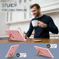 Samsung Galaxy Tab A11+ Robotstil Hybrid-etui med kickstand - Pink