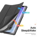 Samsung Galaxy Tab A11+ Dux Ducis Domo Tri-Fold Smart Folio Cover - Sort