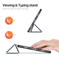 Samsung Galaxy Tab A11+ Dux Ducis Domo Tri-Fold Smart Folio Cover - Blå