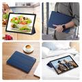 Samsung Galaxy Tab A11+ Dux Ducis Domo Tri-Fold Smart Folio Cover - Blå