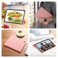 Samsung Galaxy Tab A11+ Dux Ducis Domo Tri-Fold Smart Folio Cover - Pink