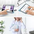 Samsung Galaxy Tab A11+ Dux Ducis Toby Tri-Fold Smart Folio Cover - Babyblå