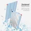 Samsung Galaxy Tab A11+ Dux Ducis Toby Tri-Fold Smart Folio Cover - Babyblå