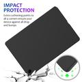 Samsung Galaxy Tab A11+ Flydende silikone cover - sort