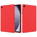 Samsung Galaxy Tab A11+ Flydende silikone cover - rød