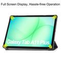 Samsung Galaxy Tab A11+ Tri-Fold Series Smart Folio-etui - Sort