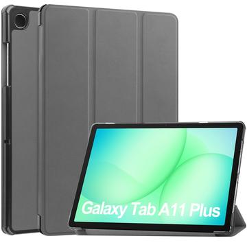 Samsung Galaxy Tab A11+ Tri-Fold Series Smart Folio-etui - grå