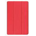 Samsung Galaxy Tab A11+ Tri-Fold Series Smart Folio-etui - rød