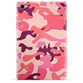Samsung Galaxy Tab A7 10.4 (2020) TPU Cover - Pink Camouflage