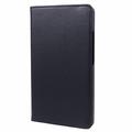 Samsung Galaxy Tab A9 360 Roterende Folio Cover - Sort
