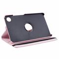 Samsung Galaxy Tab A9/A11 360 Roterende Folio Cover - Pink