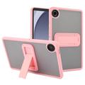 Samsung Galaxy Tab A9 Stødsikkert hybrid cover med kickstand - Pink