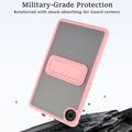Samsung Galaxy Tab A9 Stødsikkert hybrid cover med kickstand - Pink